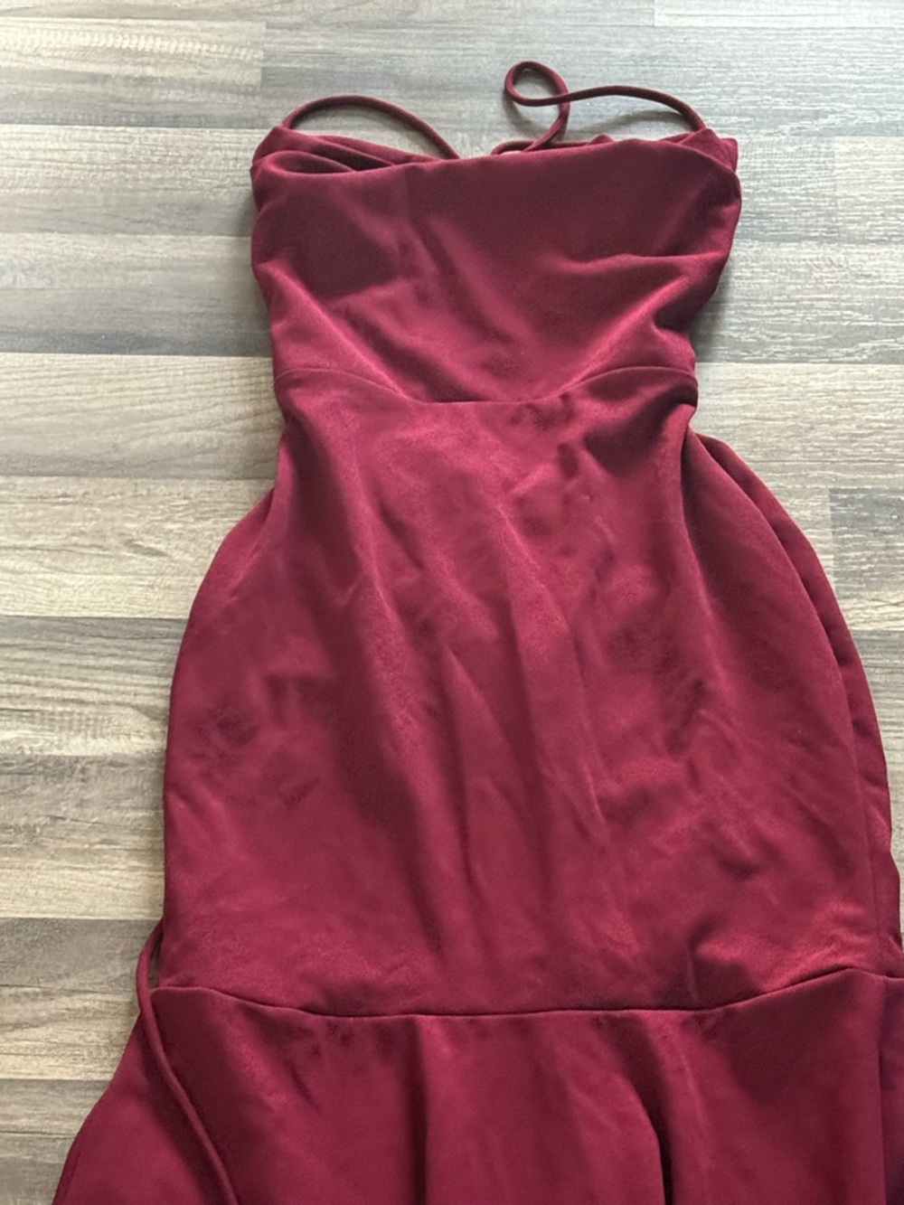 Windsor Wine Backless Maxi Dress - Picture 3 of 5